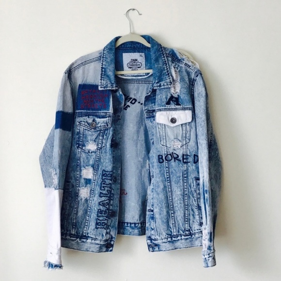 DNM Denim Jacket Size XL - Picture 1 of 8